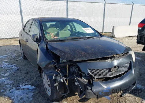 2009 Toyota Corolla Xle z USA, uszkodzony, nr VIN 2T1BU40E99C140230